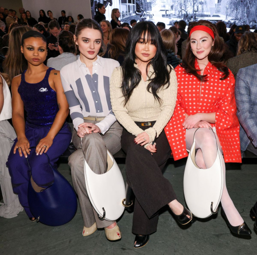 Lana Condor at Tory Burch NYFW Show, February 2025 6