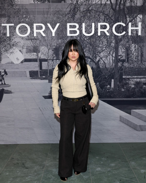 Lana Condor for Seventeen at Tory Burch NYFW, Feb 2025 3