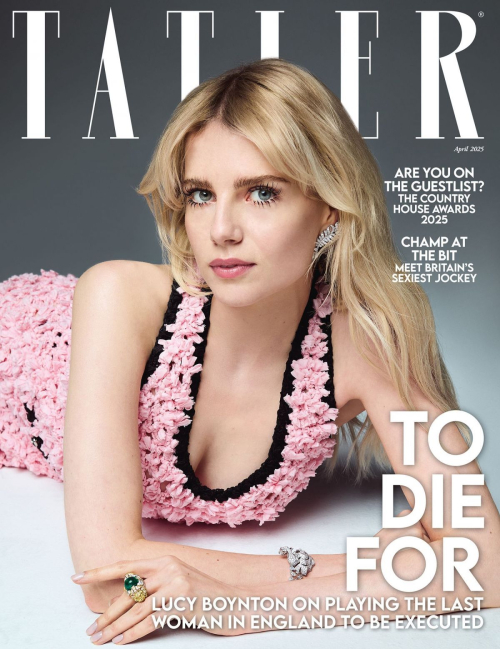 Lucy Boynton for Tatler Magazine, April 2025