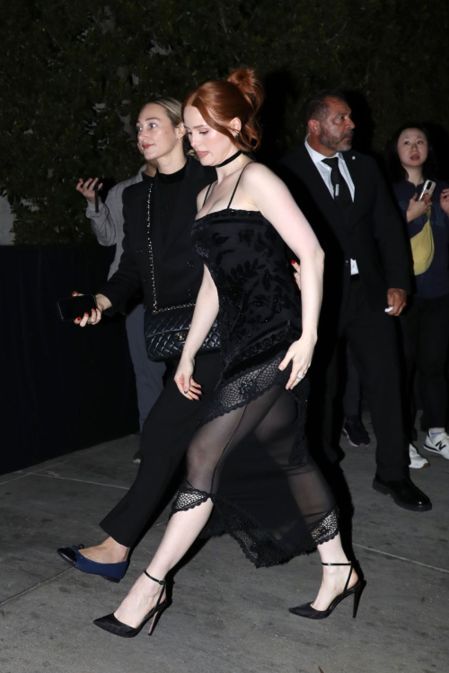 Madelaine Petsch Arrives at Oscars Pre-party Los Angeles, February 2025