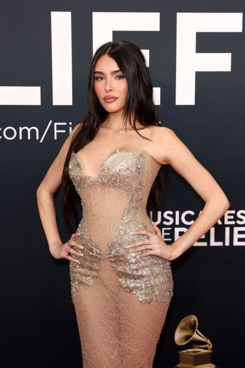 Madison Beer at GRAMMY Awards in Los Angeles, February 2025