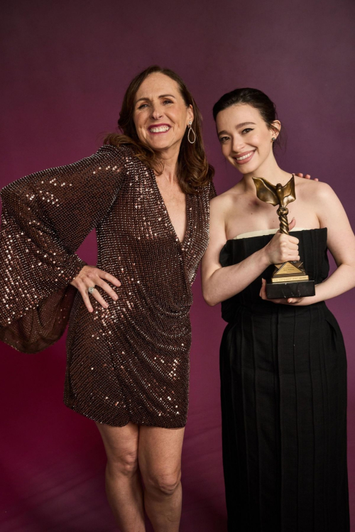 Mikey Madison and Molly Shannon at Spirit Awards, Feb 2025