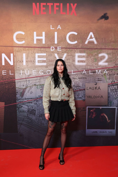 Milena Smit at Netflix La Chica De Nieve 2 in Malaga, February 2025 5