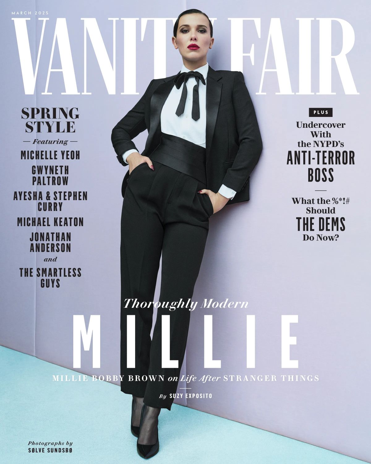 Millie Bobby Brown for Vanity Fair, Mar 2025