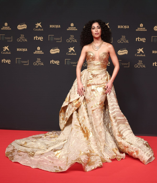 Mina El Hammani at 39th Goya Cinema Awards, February 2025 1