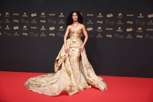 Mina El Hammani at 39th Goya Cinema Awards, February 2025 2