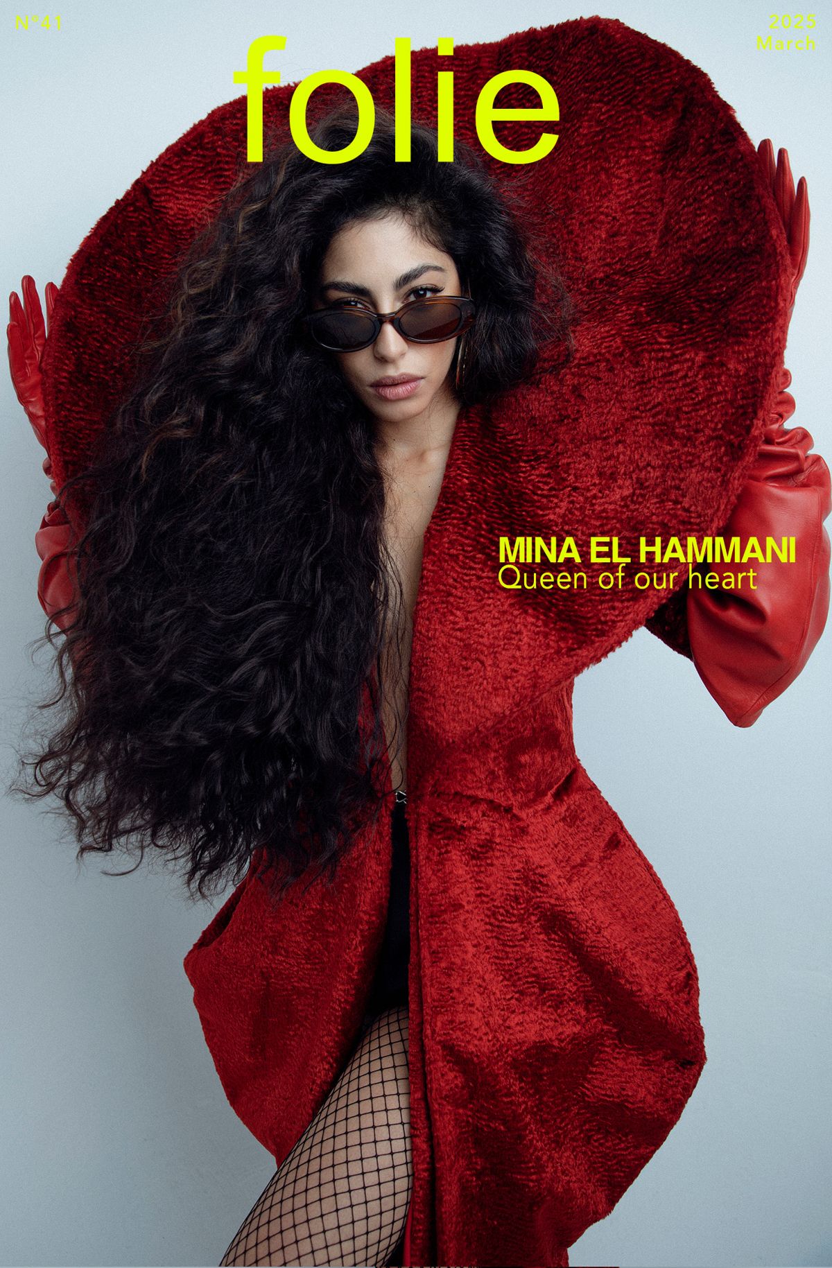 Mina El Hammani for Folie Magazine, March 2025