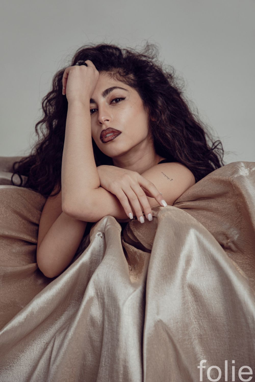 Mina El Hammani for Folie Magazine, March 2025 19