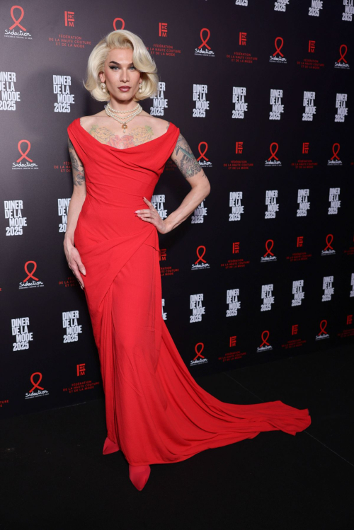 Miss Fame Shines at 22nd Fashion Dinner to Benefit Sidaction, January 2025