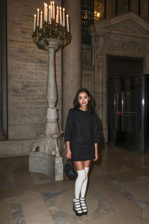 Nailea Devora at Marc Jacobs Fashion Show in New York, February 2025 2