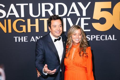 Nancy Juvonen at SNL 50th Anniversary Celebration, February 2025 3