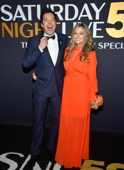 Nancy Juvonen at SNL 50th Anniversary Celebration, February 2025 6