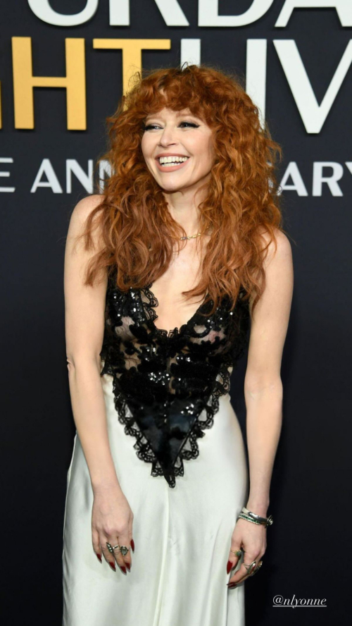 Natasha Lyonne at SNL50 Anniversary Special in NYC, Feb 2025 4