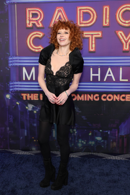 Natasha Lyonne at SNL50 Homecoming Concert, February 2025