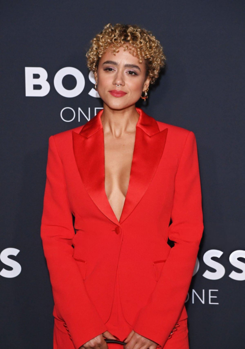 Nathalie Emmanuel at BOSS One Premiere Party in London, January 2025 2