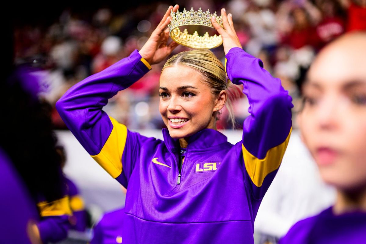 Olivia Dunne at Alabama vs LSU Gymnastics, February 2025