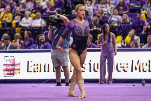 Olivia Dunne at Missouri v LSU Gymnastics Meet, January 2025 10