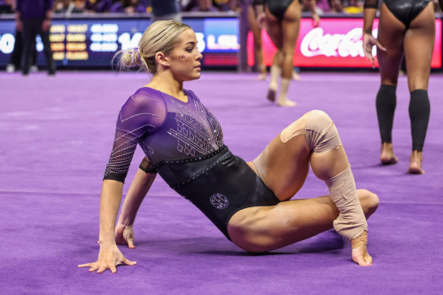 Olivia Dunne at Missouri v LSU Gymnastics Meet, January 2025 11