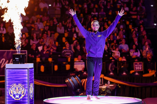 Olivia Dunne at Missouri v LSU Gymnastics Meet, January 2025 4