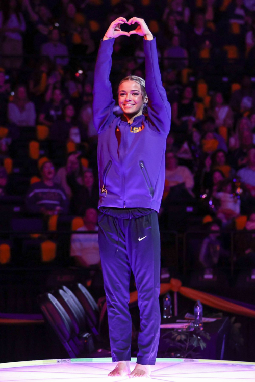 Olivia Dunne at Missouri v LSU Gymnastics Meet, January 2025 5