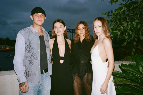 Phoebe Tonkin and Alycia Debnam-Carey at Scotland Party, January 2025 1