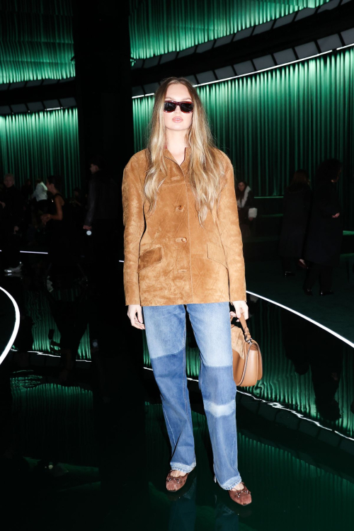 Romee Strijd at Gucci Women's Fashion Show, Milan Fashion Week 2025