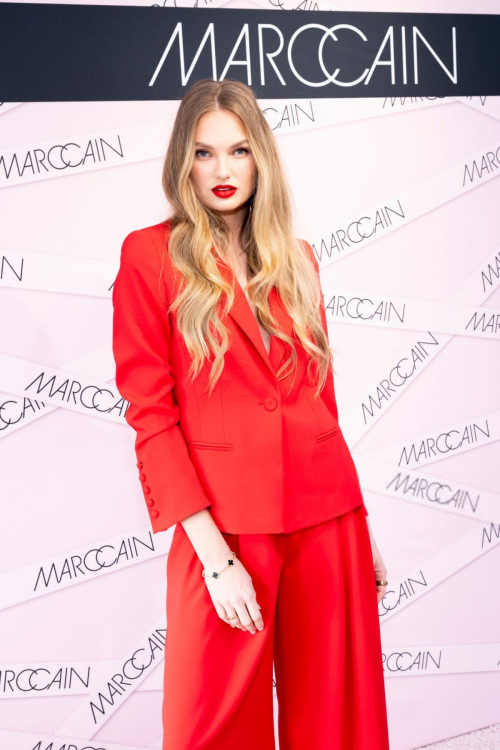 Romee Strijd at Marc Cain Preview Event, February 2025 6