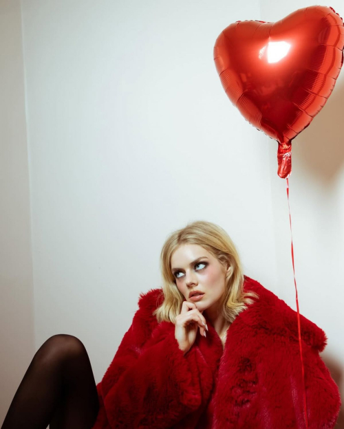 Samara Weaving Valentine’s Day Photoshoot, Feb 2025 7