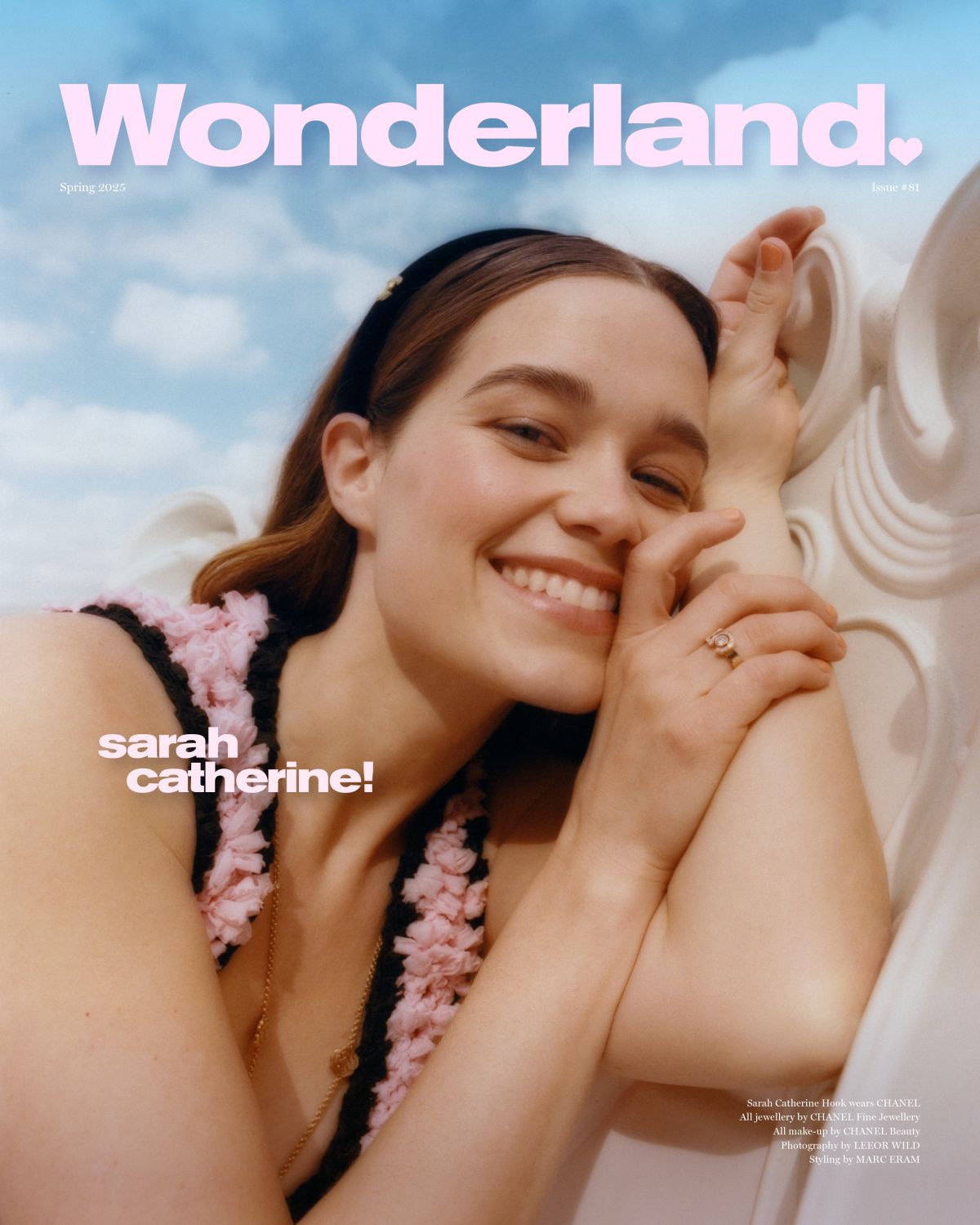 Sarah Catherine Hook for Wonderland Magazine, February 2025