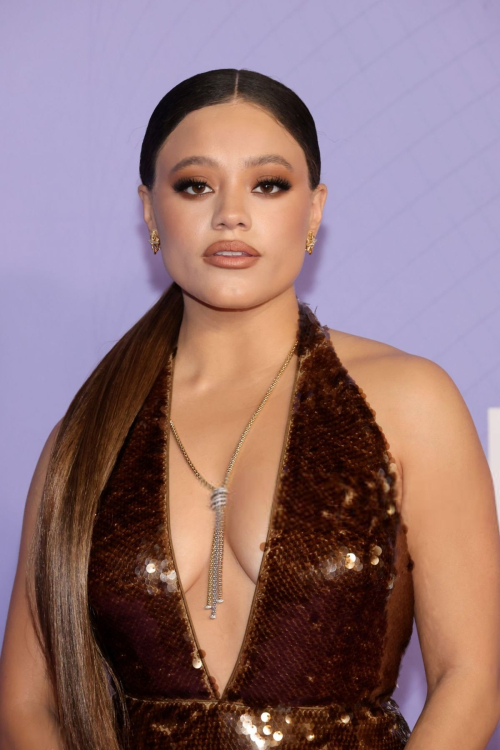 Sarah Jeffery at NAACP Image Awards, Pasadena February 2025 1