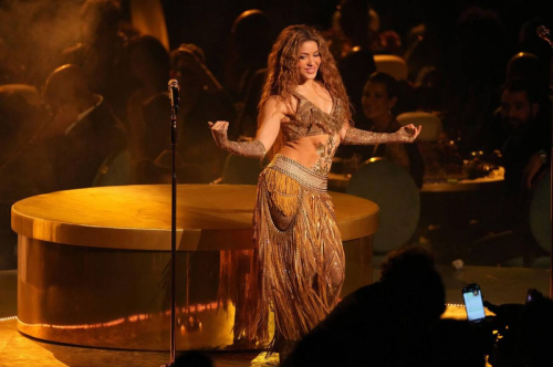 Shakira Performs at 67th Annual GRAMMY Awards, February 2025