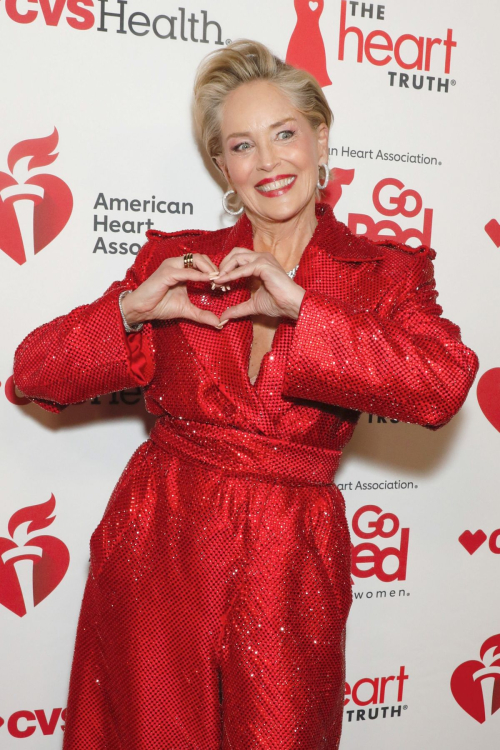 Sharon Stone at AHA