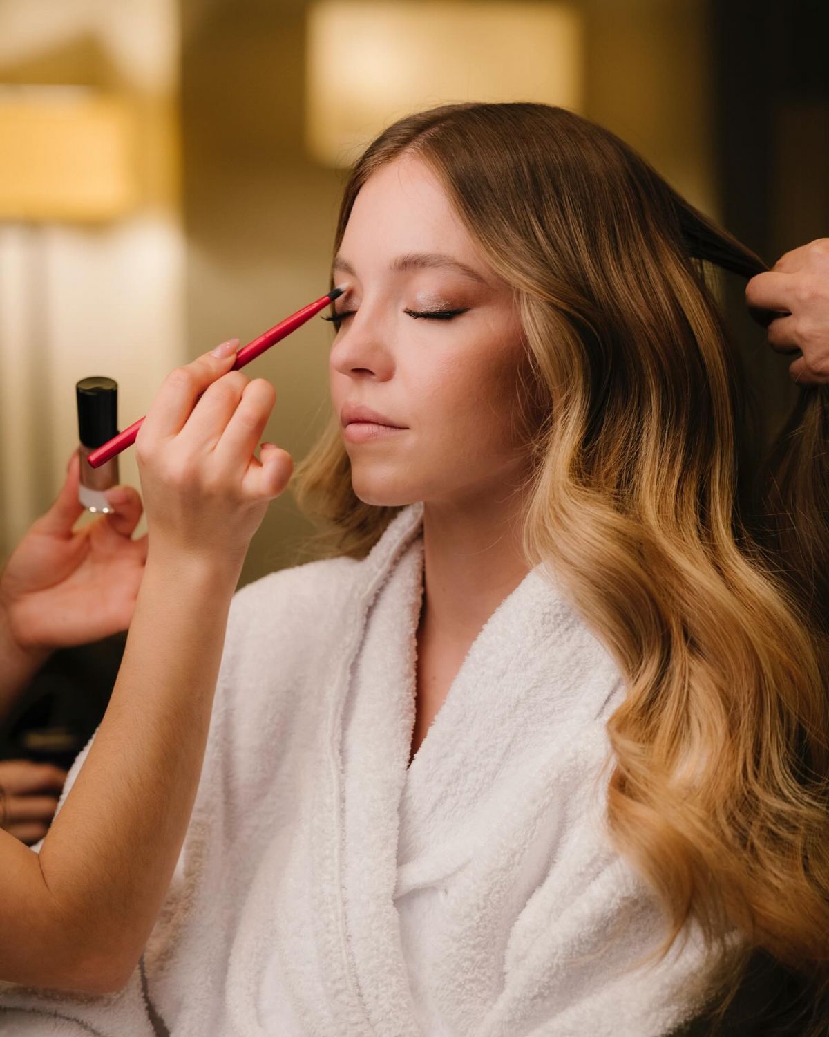 Sydney Sweeney for Armani Beauty, February 2025