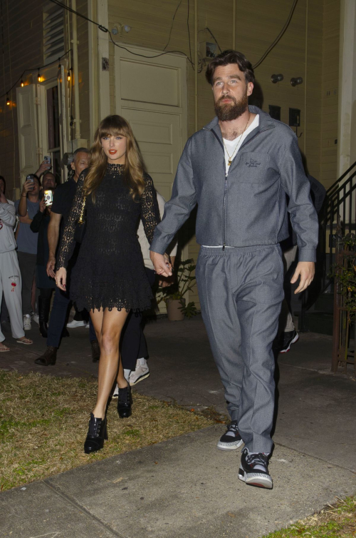 Taylor Swift and Travis Kelce Dine Out, February 2025