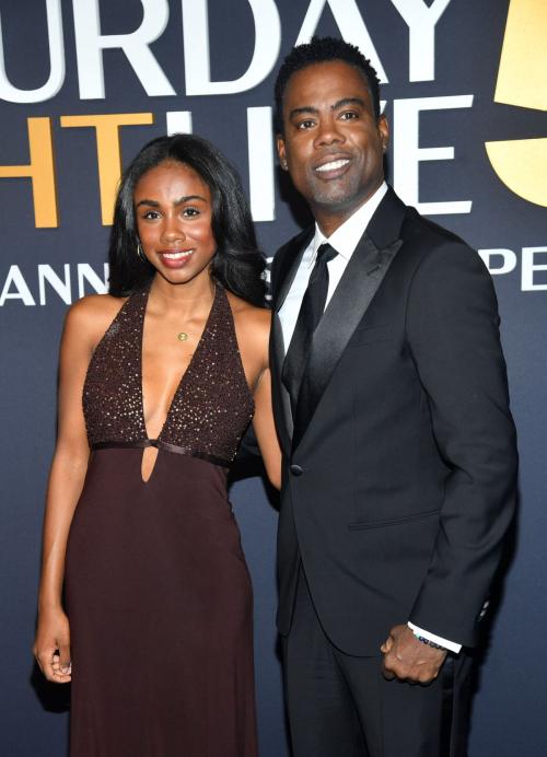 Zahra Rock at SNL 50th Anniversary Event in NYC, February 2025