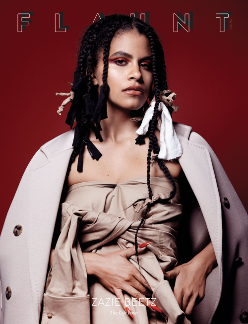 Zazie Beetz for Flaunt Magazine, February 2025