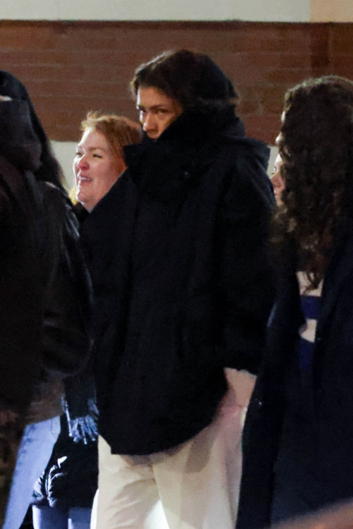 Zendaya Out with Family in Boston, Dec 2024 1