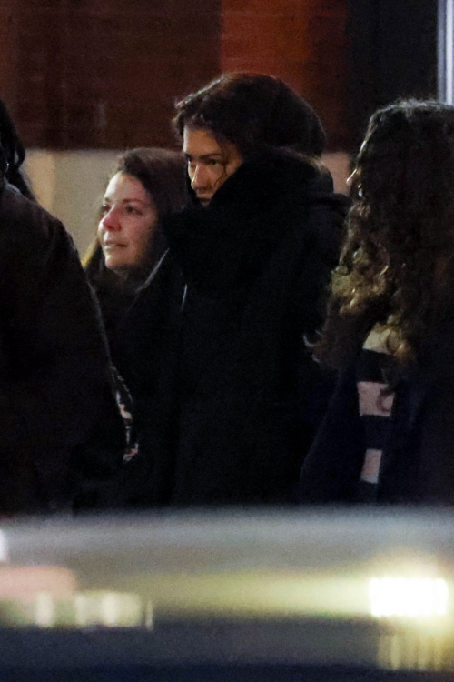 Zendaya Out with Family in Boston, Dec 2024 3