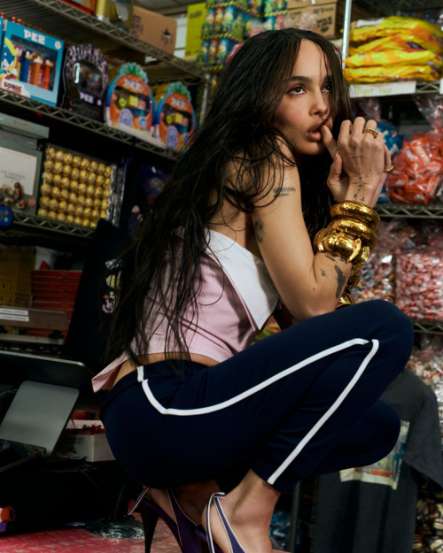 Zoe Kravitz for US Elle, March 2025 2