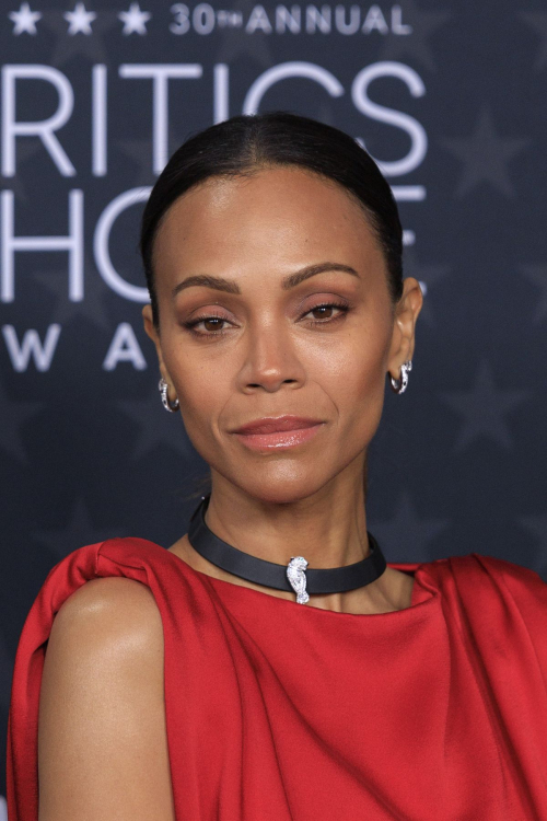 Zoe Saldana at 30th Annual Critics Choice Awards, February 2025 2