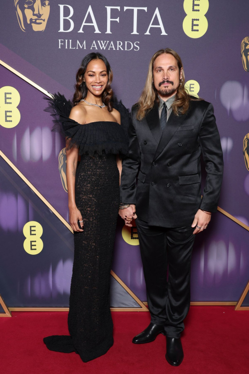 Zoe Saldana at EE BAFTA Film Awards, February 2025 6