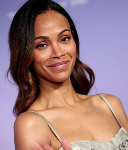 Zoe Saldana at NAACP Image Awards in Pasadena, Feb 2025 1