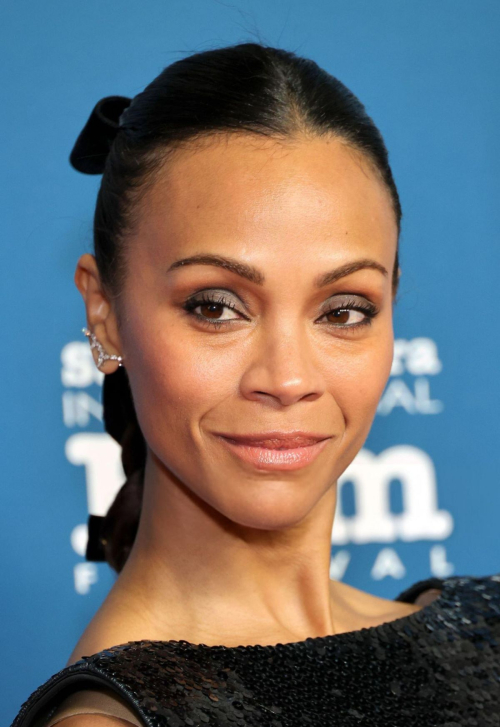 Zoe Saldana at Santa Barbara Film Festival, February 2025 4