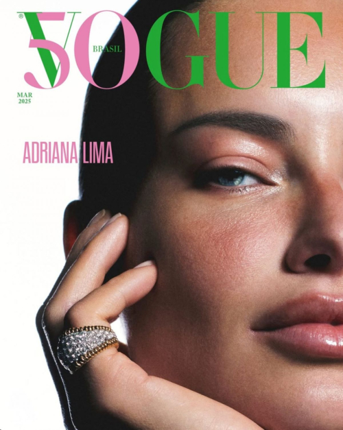 Adriana Lima for Vogue Brazil, March 2025 4