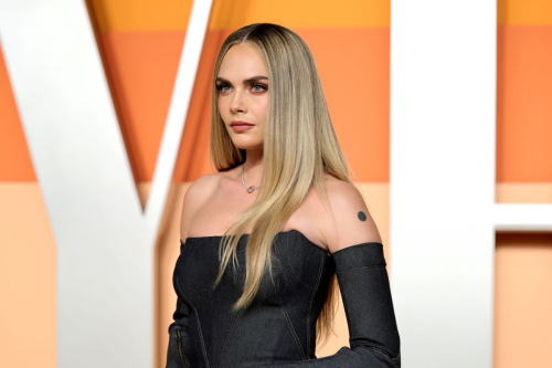 Cara Delevingne at 2025 Vanity Fair Oscar Party, March 2025 3