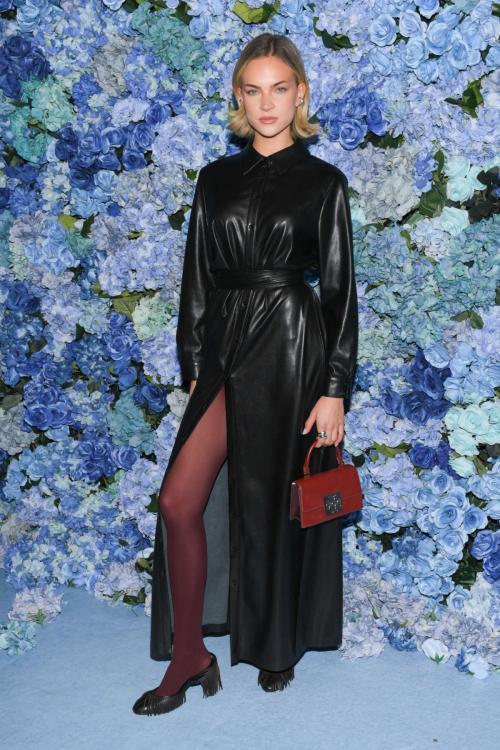 Emilia Silberg at Alice + Olivia Fall 2025 Presentation, February 2025