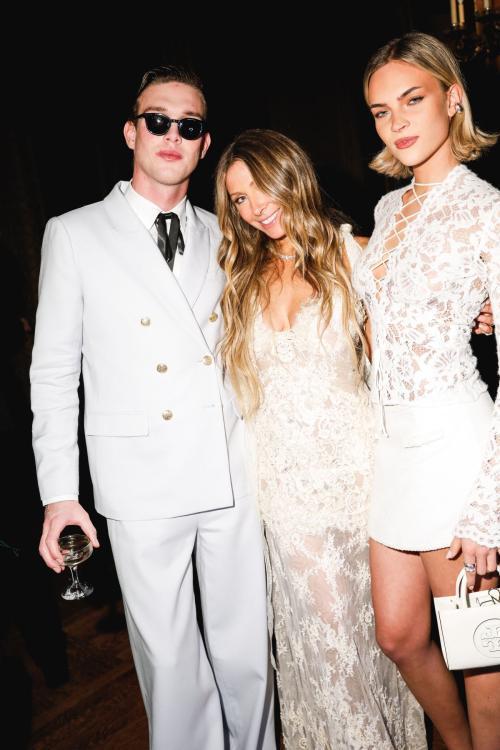 Emilia Silberg at LoveShackFancy FW2025, February 2025 1