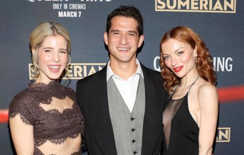 Emily Bett Rickards at Queen Of The Ring Premiere, New York, March 2025 2