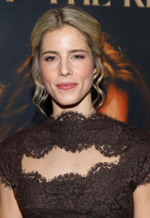 Emily Bett Rickards at Queen Of The Ring Premiere, New York, March 2025 5