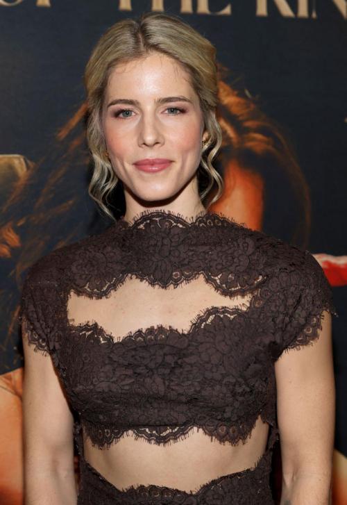 Emily Bett Rickards at Queen Of The Ring Premiere, New York, March 2025 6